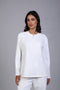 FLEX SHIRT FULL SLEEVES — WOMENS WHITE