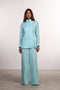 THE SIGNATURE LINEN SET — WOMENS TEAL