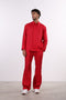 THE CLASSIC LINEN LONG SLEEVE SET — MENS RED