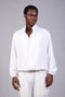 SOLID JACKET ELASTIC — MENS WHITE