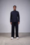 CLASSIC SHIRT FULL SLEEVES SET — MENS NAVY