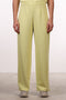 THE TRAVEL WEAR STRAIGHT PANTS — WOMENS LIME GREEN
