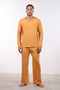 PYJAMA FULL SLEEVES SET — MENS ORANGE