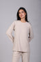 ON CALL TOP FULL SLEEVES — WOMENS TAUPE