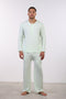 PYJAMA FULL SLEEVES SET — MENS MINT