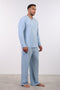 PYJAMA FULL SLEEVES SET — MENS SKY BLUE