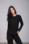 ON CALL TOP FULL SLEEVES — WOMENS BLACK