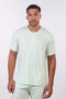 PYJAMA TOP HALF SLEEVES — MENS MINT