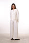 THE ISLAND LINEN BLEND SET — WOMENS OFF WHITE