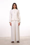 THE JAPANESE LINEN BLEND SET — WOMENS OFF WHITE