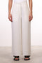 THE JAPANESE LINEN BLEND PANTS — WOMENS OFFWHITE