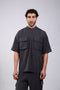CORE SHIRT HALF SLEEVES — MENS GREY
