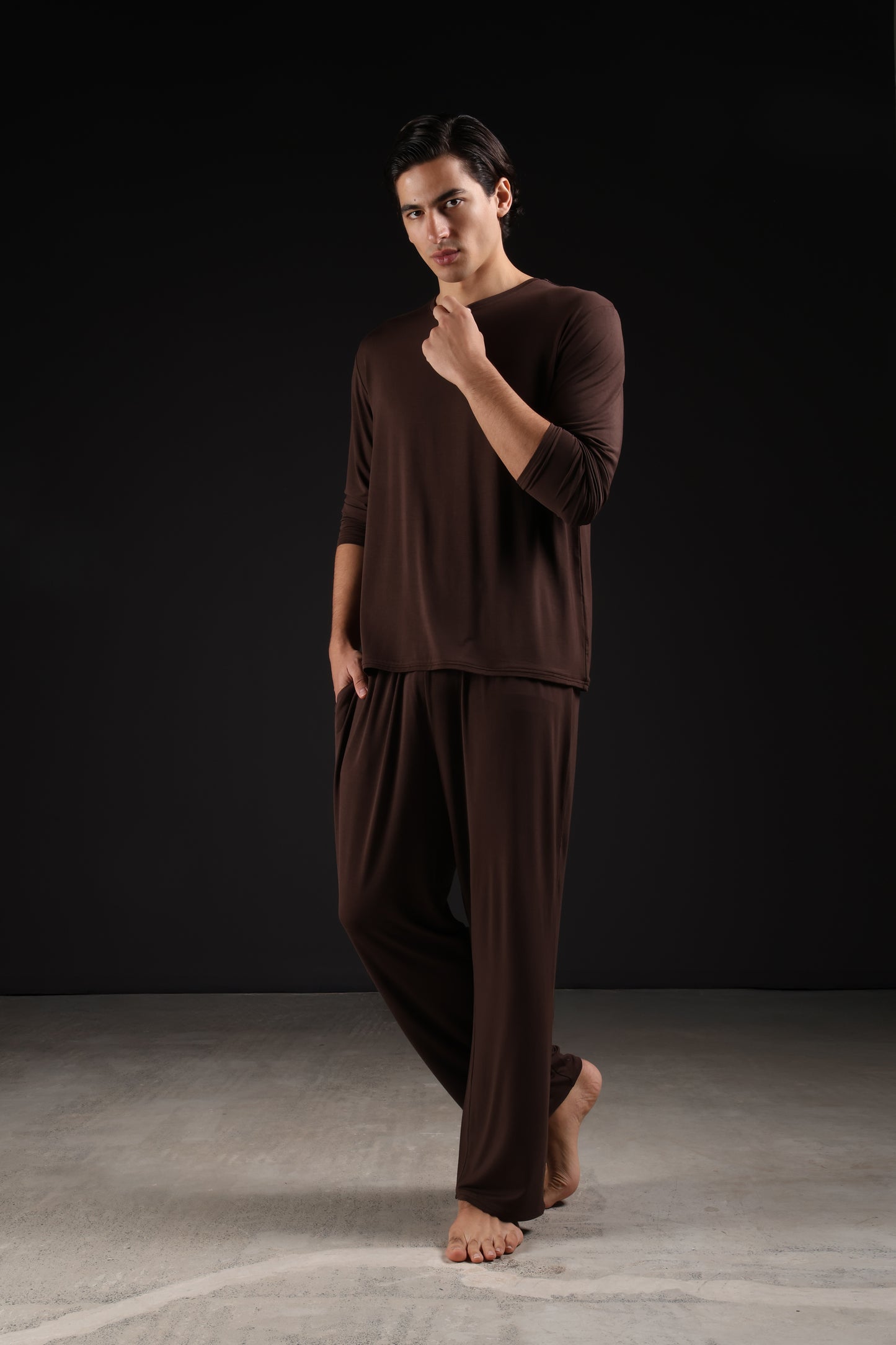 ON CALL PANTS — IN BROWN