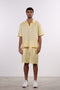 THE SIGNATURE LINEN SET — MENS YELLOW
