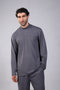 FLEX SHIRT FULL SLEEVES HIGH NECK — MENS GREY