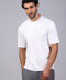BASIC TEE ROUND NECKLINE — MENS WHITE