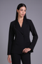 CAPRI BLAZER FULL SLEEVES — WOMENS BLACK