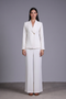 CAPRI FULL SLEEVES SET — WOMENS WHITE