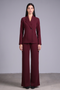 CAPRI FULL SLEEVES SET — WOMENS BURGUNDY