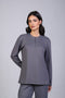 FLEX SHIRT FULL SLEEVES — WOMENS GREY