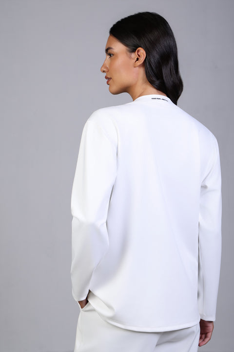 FLEX SHIRT FULL SLEEVES — WOMENS WHITE