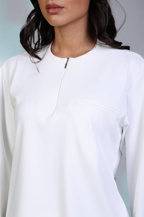 FLEX SHIRT FULL SLEEVES — WOMENS WHITE