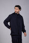 SOLID JACKET — MENS NAVY