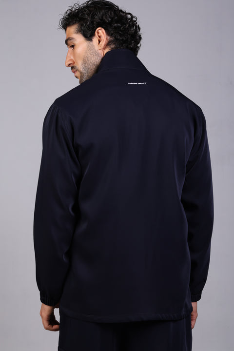 SOLID JACKET — MENS NAVY