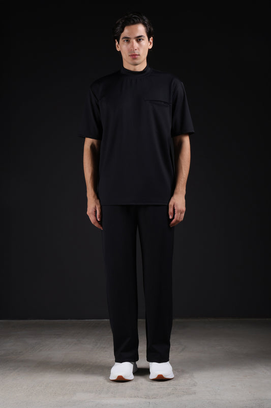 FLEX SHIRT HALF SLEEVE — IN BLACK