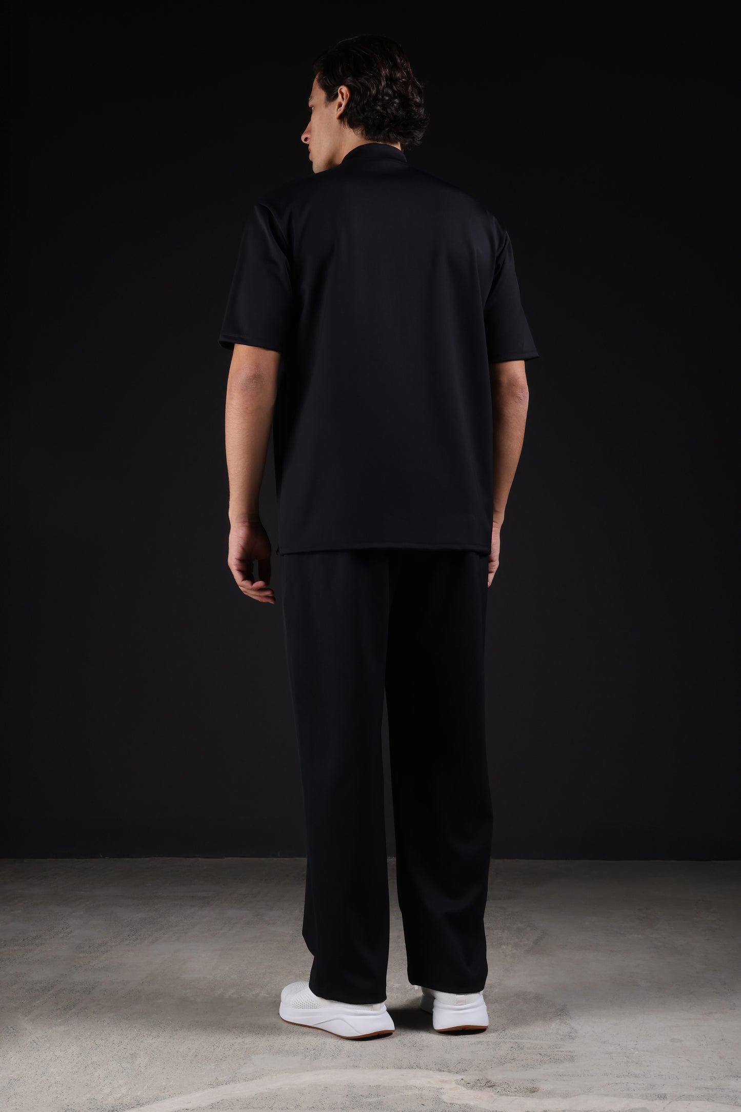 FLEX SHIRT HALF SLEEVE — IN BLACK