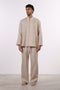 THE JAPANESE LINEN SET — MENS BEIGE