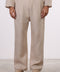 THE JAPANESE LINEN PANTS  — MENS BEIGE