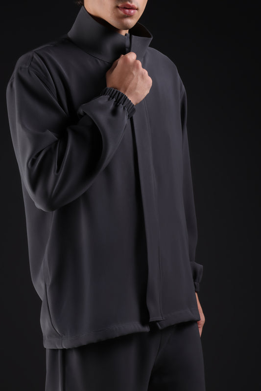 SOLID JACKET — IN GREY