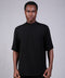 SHARK SHIRT HALF SLEEVES — MENS BLACK