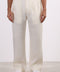 THE CLASSIC LINEN PANTS  — MENS CREME
