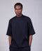 SHARK SHIRT HALF SLEEVES — MENS NAVY