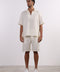 THE SIGNATURE LINEN SET — MENS OFF-WHITE