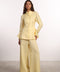 THE SIGNATURE LINEN SET — WOMENS YELLOW