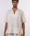 THE SIGNATURE LINEN SHIRT — MENS OFF WHITE