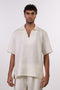 THE SIGNATURE LINEN SHIRT — MENS OFF WHITE