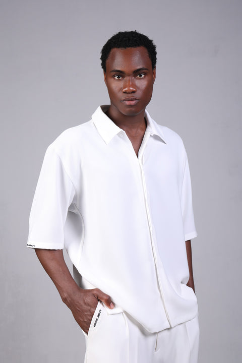1987 SHIRT HALF SLEEVES — WHITE