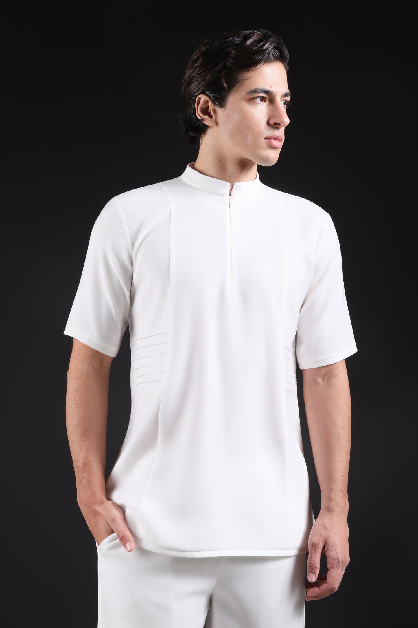 SHARK SHIRT — IN WHITE