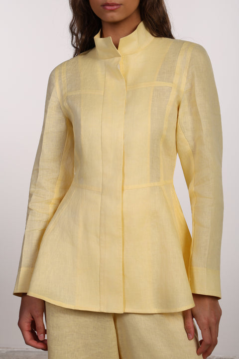 THE SIGNATURE LINEN SET — WOMENS YELLOW