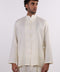 THE JAPANESE LINEN SHIRT  — MENS OFF WHITE