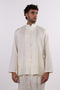 THE JAPANESE LINEN SHIRT  — MENS OFF WHITE