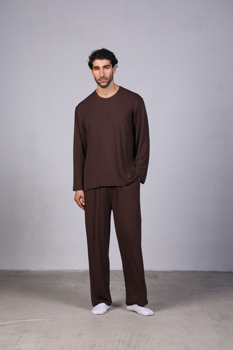 ON CALL FULL SLEEVES SET — MENS BROWN