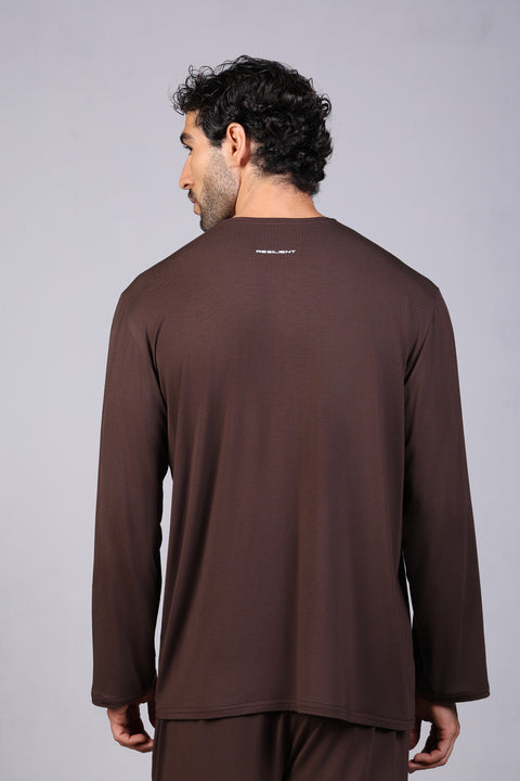 ON CALL FULL SLEEVES SET — MENS BROWN