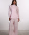 THE SIGNATURE LINEN SET — WOMENS PINK