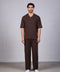 ON CALL HALF SLEEVES SET — MENS BROWN