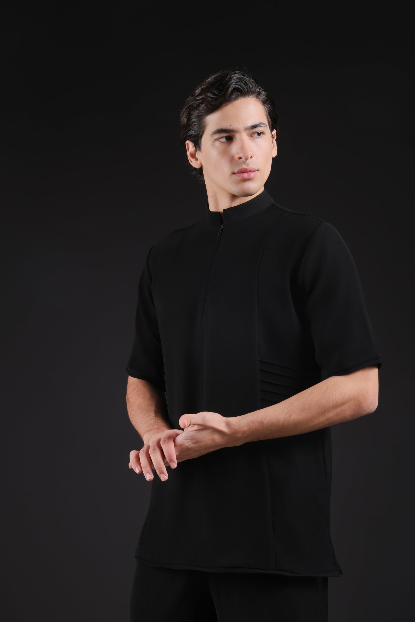 SHARK SHIRT — IN BLACK